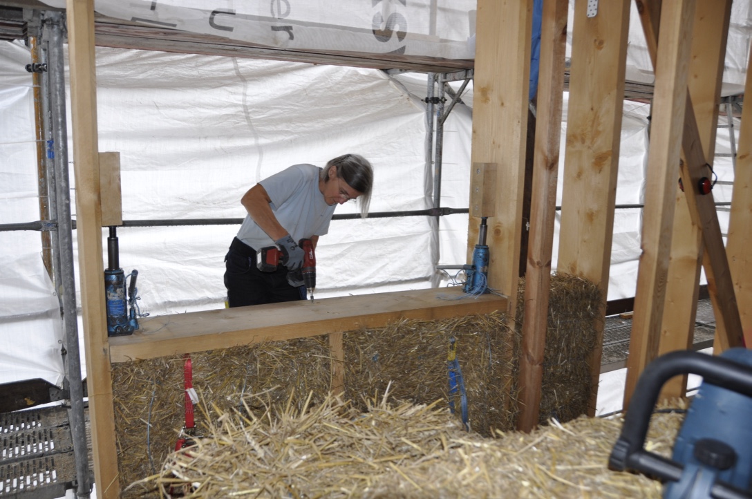 Weiterbildung Strohballenworkshop